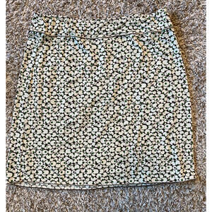 M.S.S.P Green and White Skirt Size Medium